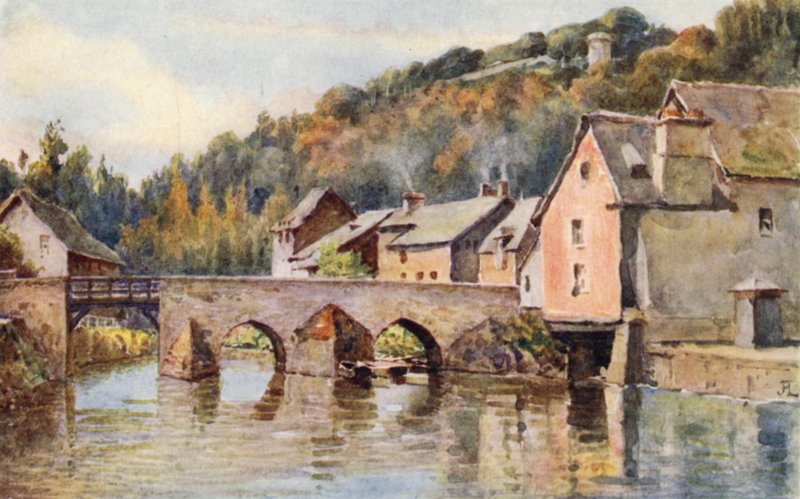 Le Port, Dinan (członkowie kolorowi) autorstwa J. Hardwicke Lewis