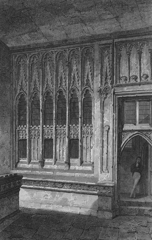 Hol dolny, Izba Gmin (grawerowanie) autorstwa John Preston Neale