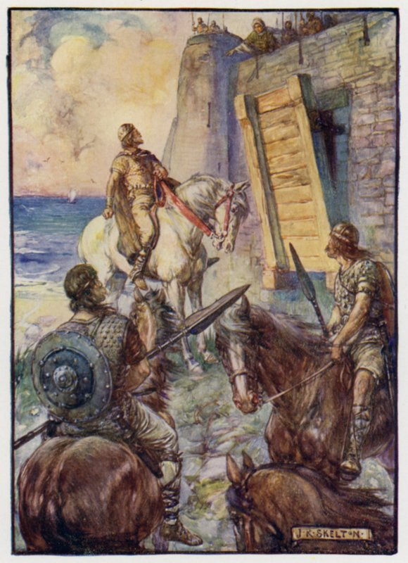 Czy widzisz ten mały żagiel na morzu? Tam jest Macduff autorstwa J. R. Skelton