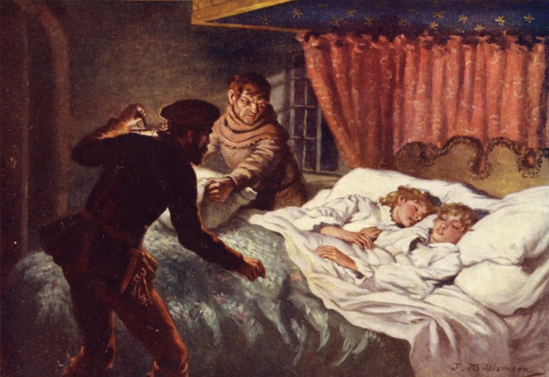Morderstwo małych książąt (kolor lito) autorstwa J. Williamson