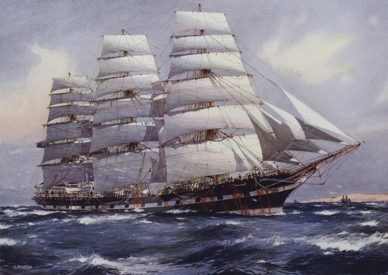 Żaglowiec pasażerski MacQuarie autorstwa Jack after Spurling