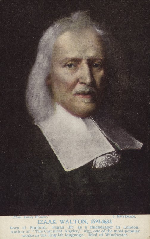 Izaak Walton (1593-1683), pisarz angielski autorstwa Jacob Huysmans