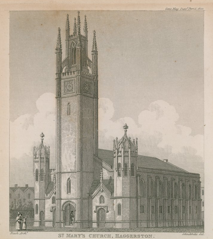 New Church, Haggerston autorstwa Jacob Schnebbelie