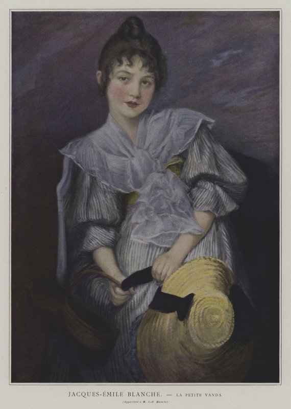 Mała Wanda autorstwa Jacques Emile after Blanche