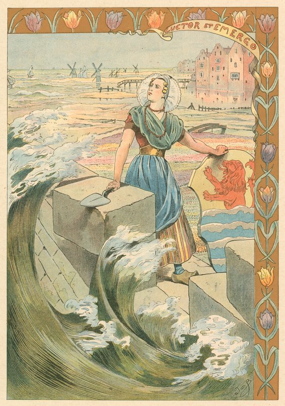 Holandia - pieśń narodowa autorstwa Jacques Marie Gaston Onfray de Breville (Job)