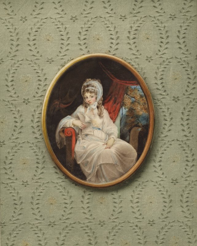 Portret nieznanej kobiety autorstwa Jakob Axel Gillberg