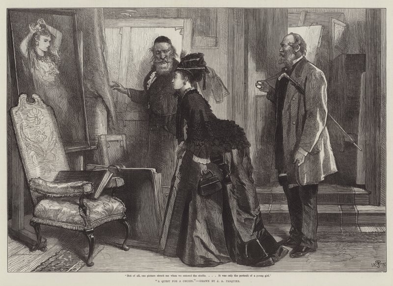 Poszukiwanie kuzyna autorstwa James Abbott Pasquier