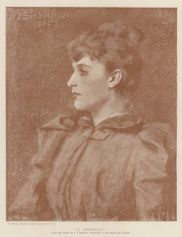 Portret autorstwa James Jebusa Shannon
