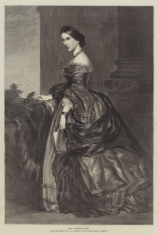 Lady Burdett-Coutts autorstwa James Rannie Swinton