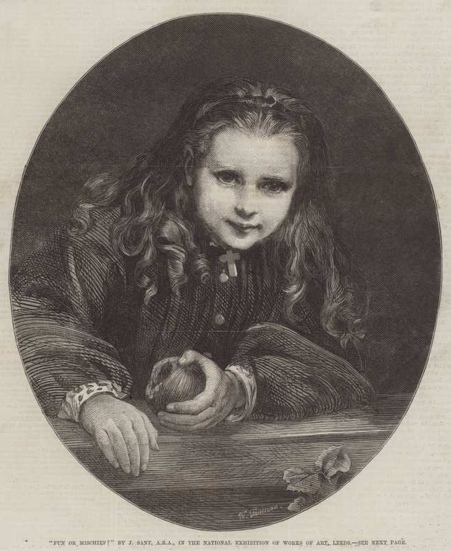 Zabawa lub psot autorstwa James Sant