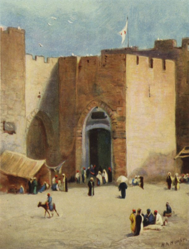 Jaffa; lub „Fish Gate” (kolor lito) autorstwa James (after) Clark