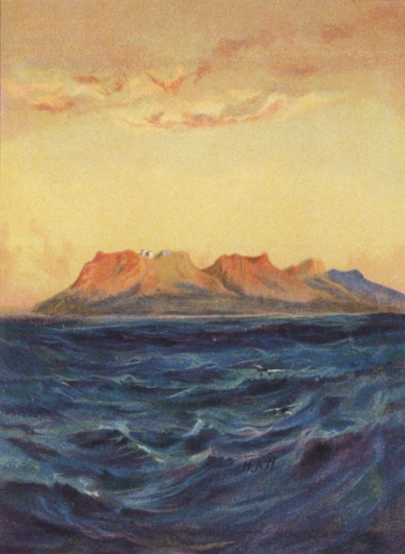 Wyspa Patmos (kolor lito) autorstwa James (after) Clark