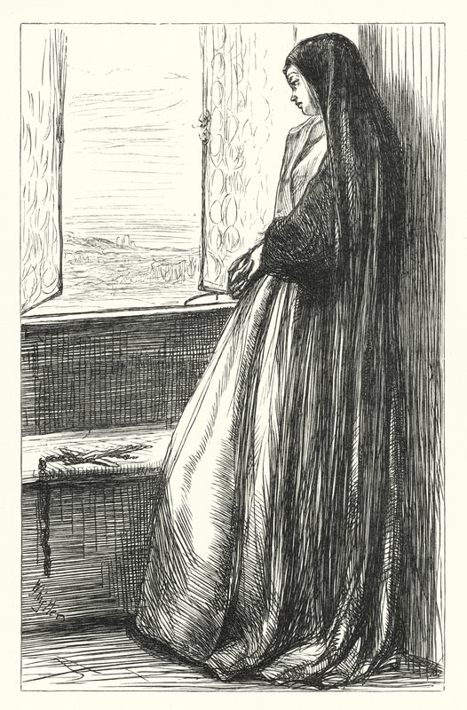 Dewfall (grawerowanie) autorstwa James Abbott McNeill (after) Whistler