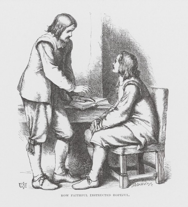 Jak wierny poinstruowany pełen nadziei (grawerunek) autorstwa James Dawson Watson