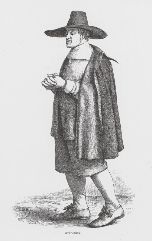 Hipokryzja (grawerunek) autorstwa James Dawson Watson