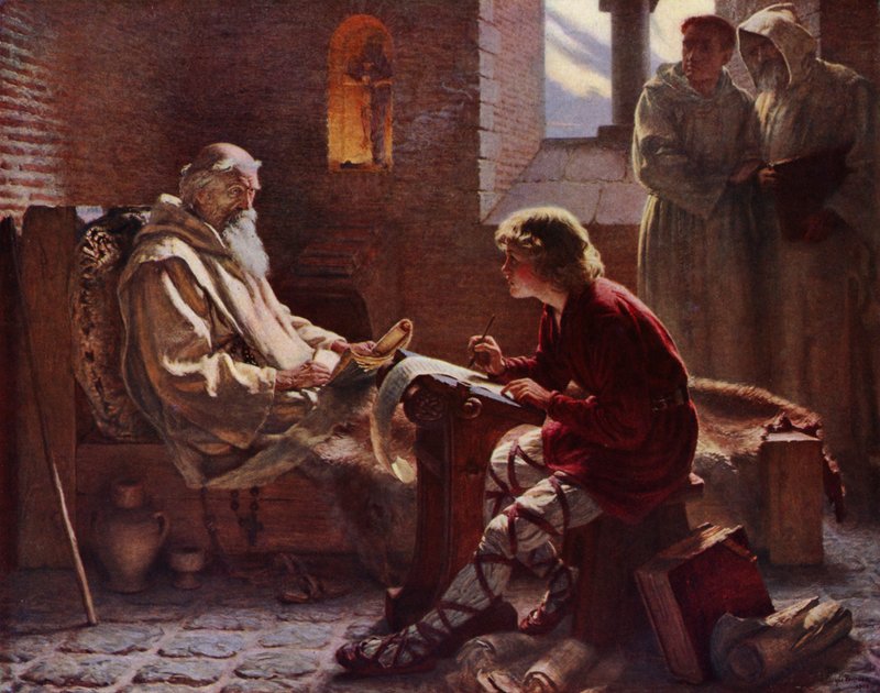 Ostatni rozdział (kolor lito) autorstwa James Doyle Penrose