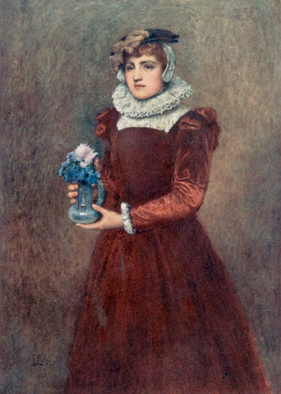 Mary Seton, towarzyszka i przyjaciółka Marii Stuart autorstwa James Dromgole Linton