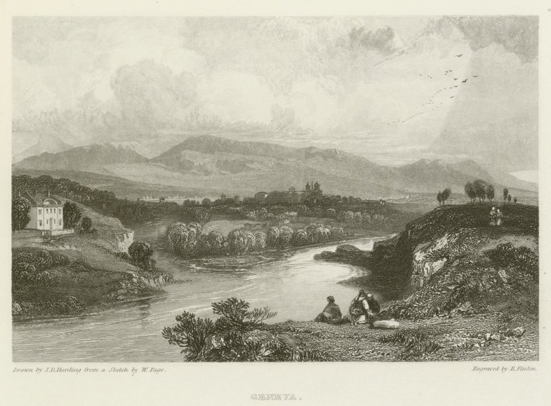 Genewa autorstwa James Duffield Harding