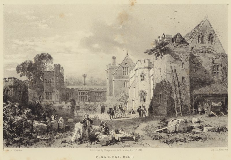 Penshurst, Kent autorstwa James Duffield Harding