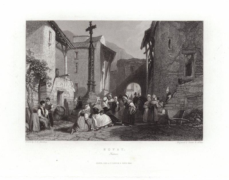 Royat autorstwa James Duffield Harding