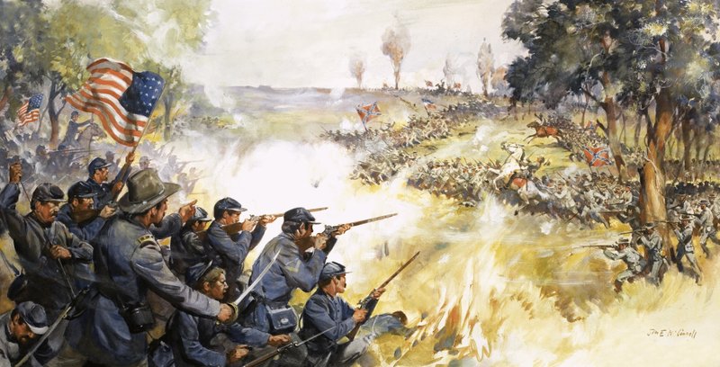 Amerykańska wojna domowa autorstwa James Edwin McConnell