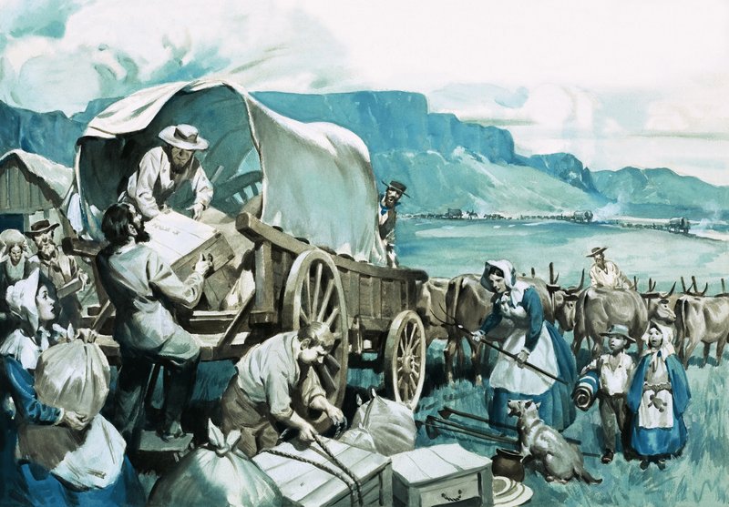 Wielki Trek autorstwa James Edwin McConnell