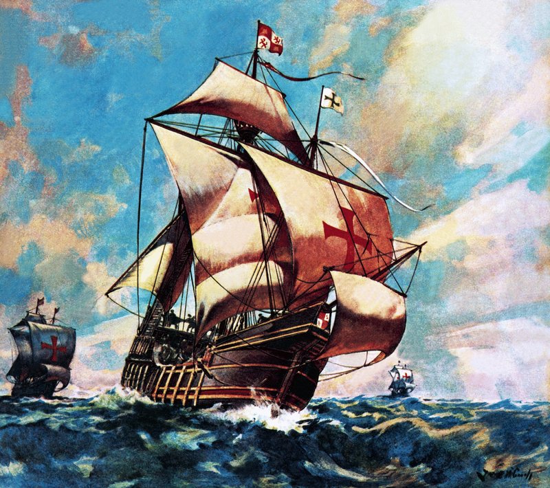Santa Maria autorstwa James Edwin McConnell