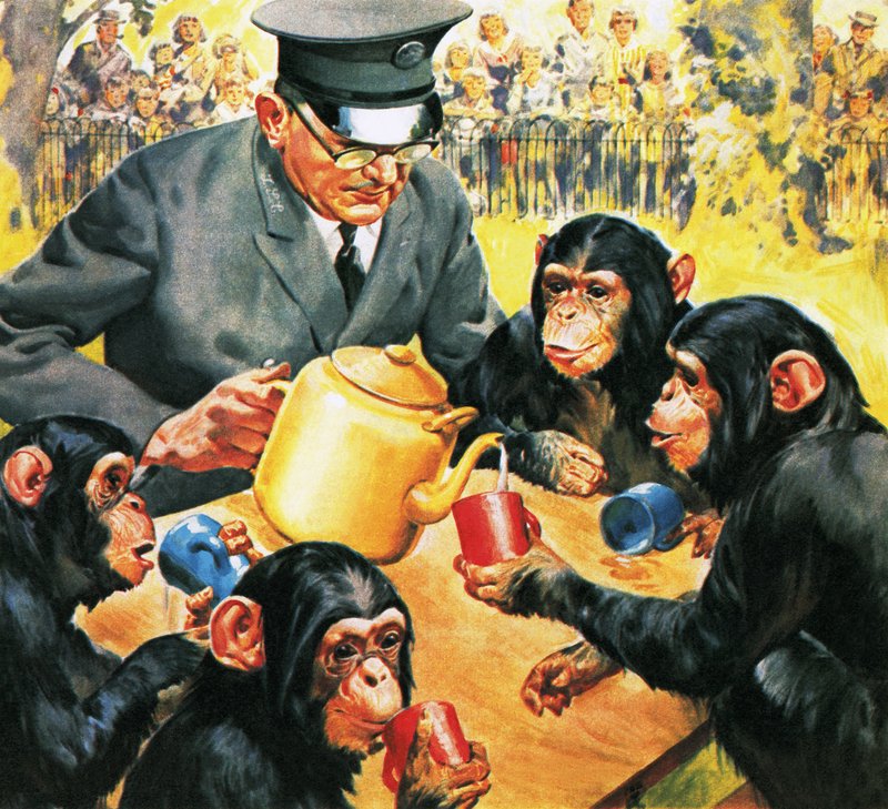 Kto jest kim w zoo: Podwieczorek dla czworga autorstwa James Edwin McConnell