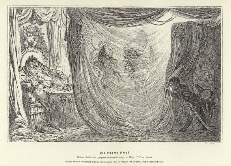 Dawny zawód autorstwa James Gillray
