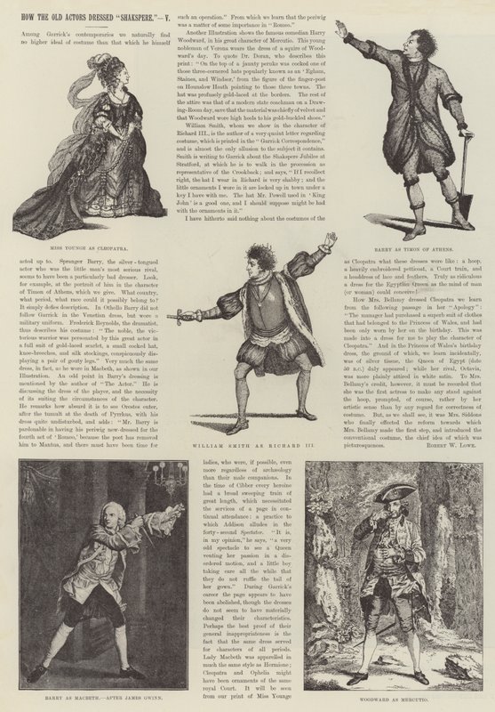 Jak dawni aktorzy ubierali Szekspira autorstwa James Godwin