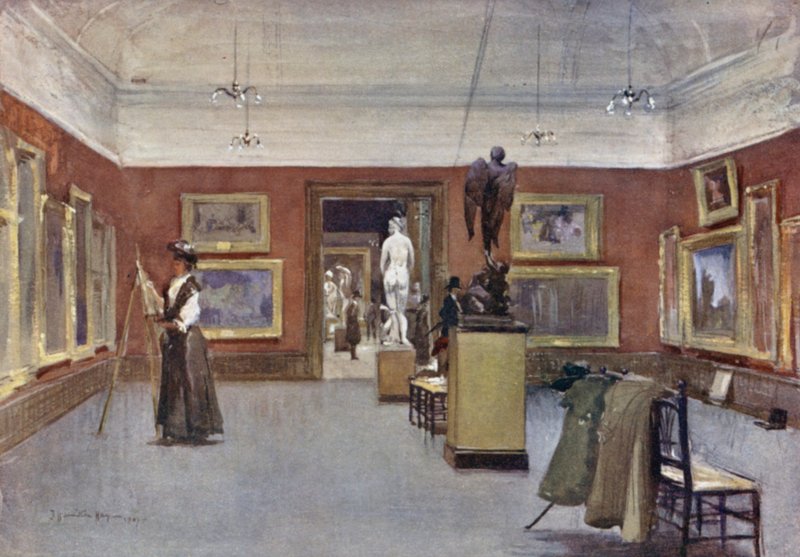 Galeria Sztuki Walker, Wnętrze autorstwa James Hamilton Hay