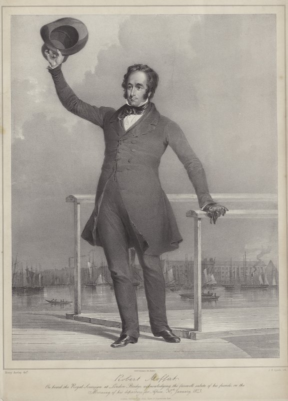 Robert Moffat, szkocki misjonarz w Afryce autorstwa James Henry Lynch