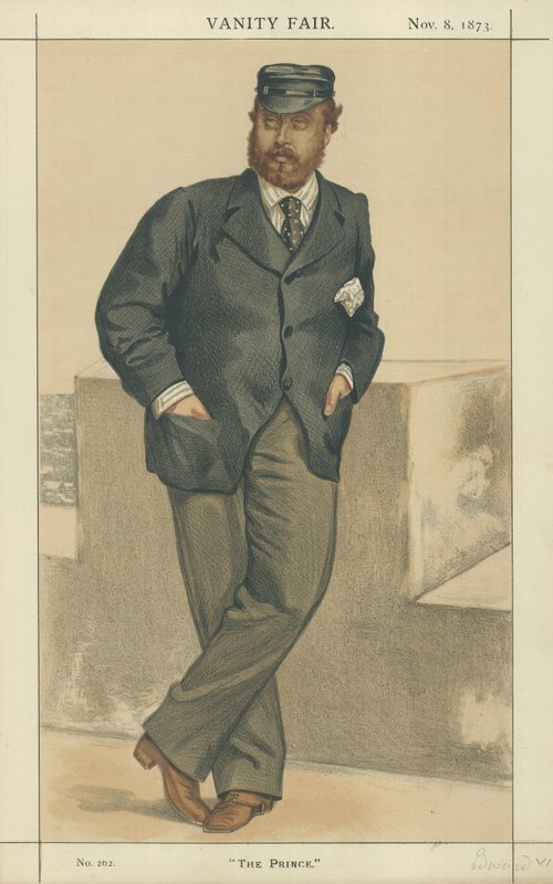 JKW Książę Walii (HRH The Prince of Wales) autorstwa James Jacques Joseph Tissot