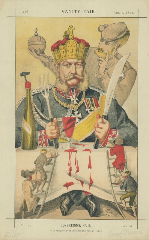 Król Prus autorstwa James Jacques Joseph Tissot