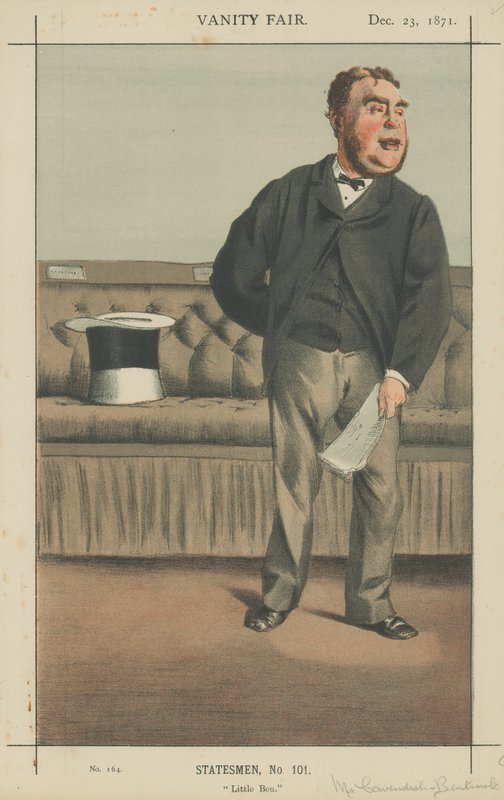 Pan George Cavendish-Bentinck autorstwa James Jacques Joseph Tissot
