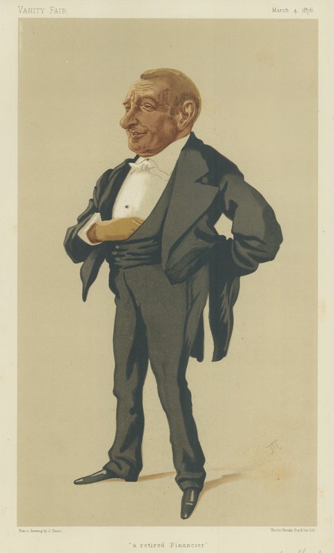 Pan Henry Louis Bischoffsheim autorstwa James Jacques Joseph Tissot