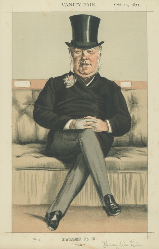 Pan Henry William Eaton (kolor lito) autorstwa James Jacques Joseph Tissot