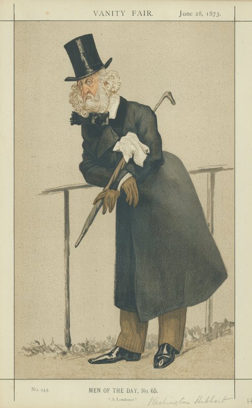 Pan Washington Hibbert autorstwa James Jacques Joseph Tissot