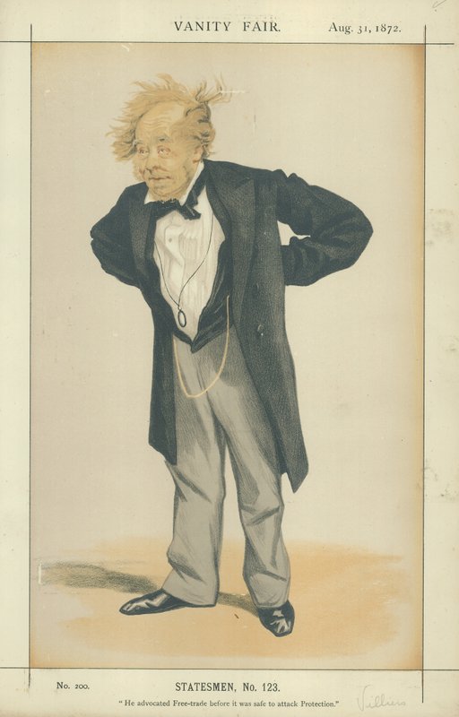 Rt honor Charles Pelham Villiers autorstwa James Jacques Joseph Tissot