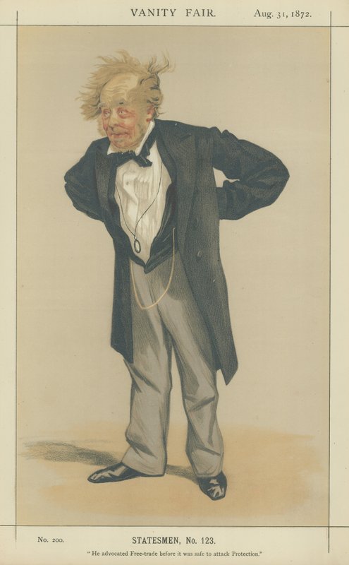 Wielce Szanowny Charles Pelham Villiers autorstwa James Jacques Joseph Tissot