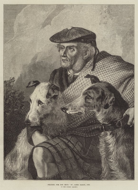 Czekając na strzał, w Galerii Dudley autorstwa James Jnr Hardy