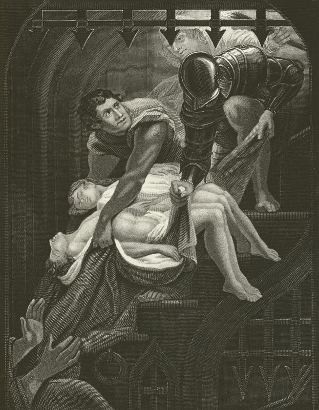 Morderstwo dwóch książąt autorstwa James Northcote
