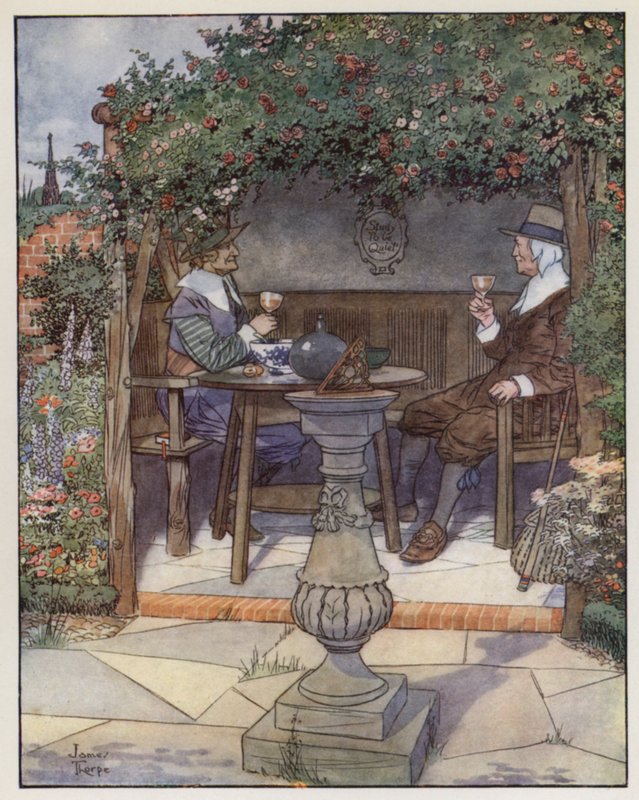 Ilustracja do The Compleat Angler autorstwa Izaaka Waltona autorstwa James Thorpe