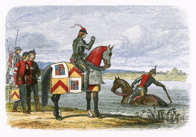 Buckingham uważa, że Severn jest nieprzejezdne autorstwa James William Edmund Doyle
