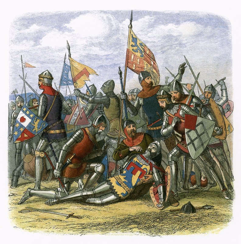 Śmierć Hotspur autorstwa James William Edmund Doyle