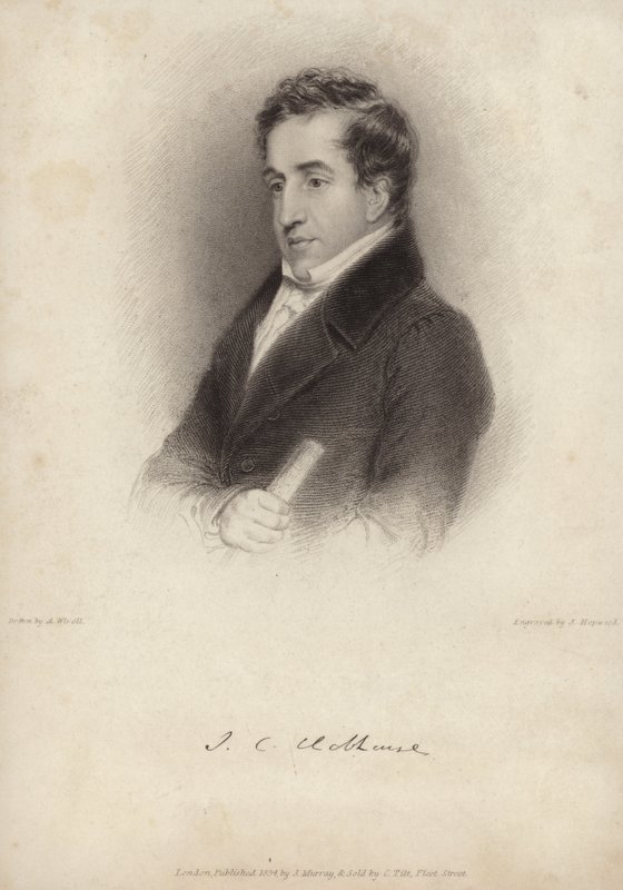 John Hobhouse, 1. baron Broughton, angielski polityk i pamiętnikarz autorstwa James, the Elder Hopwood