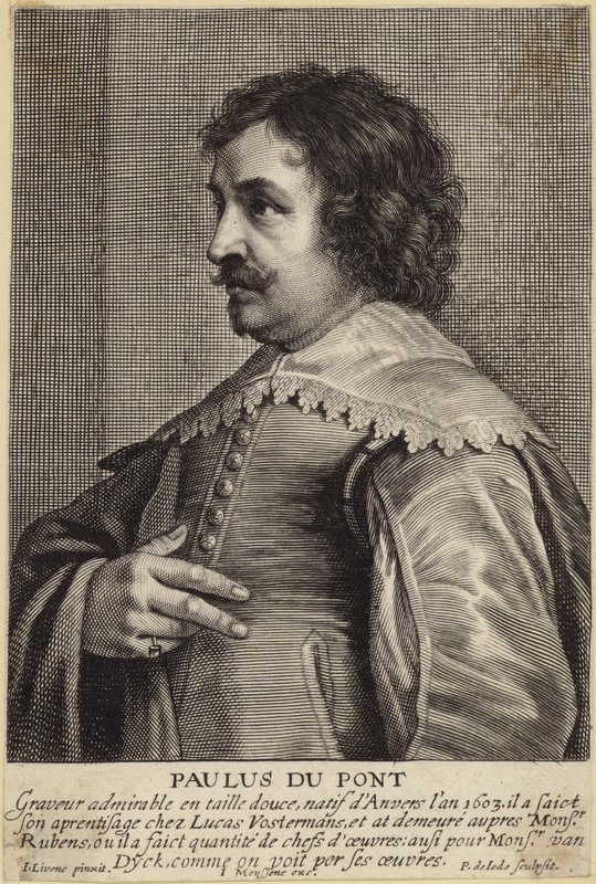 Portret Paulusa Du Ponta autorstwa Jan the Elder Lievens