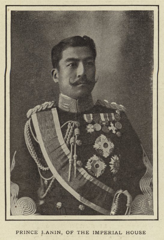 Książę Kanin z Domu Cesarskiego autorstwa Japanese Photographer