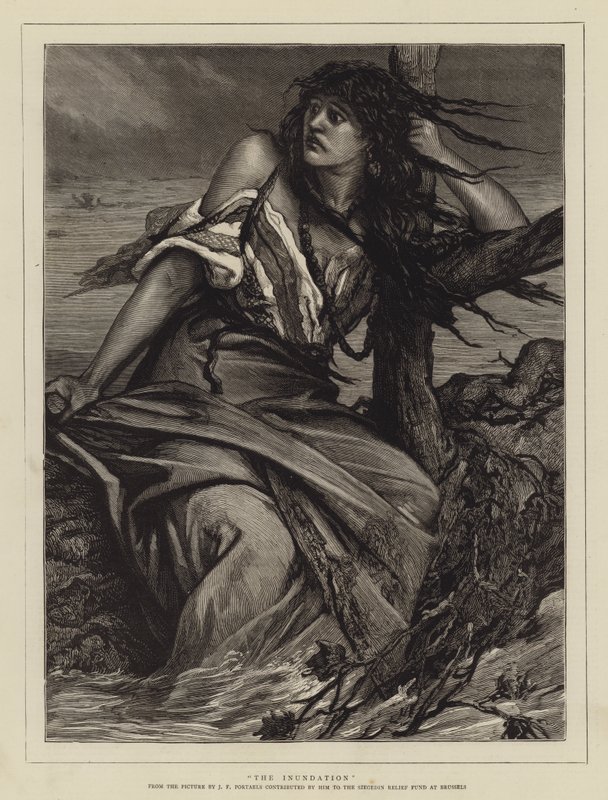 Powódź autorstwa Jean Francois Portaels