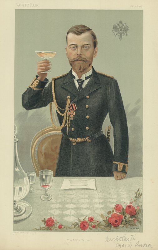 ON Car Mikołaj II KG (kolor lito) autorstwa Jean Baptiste (after) Guth